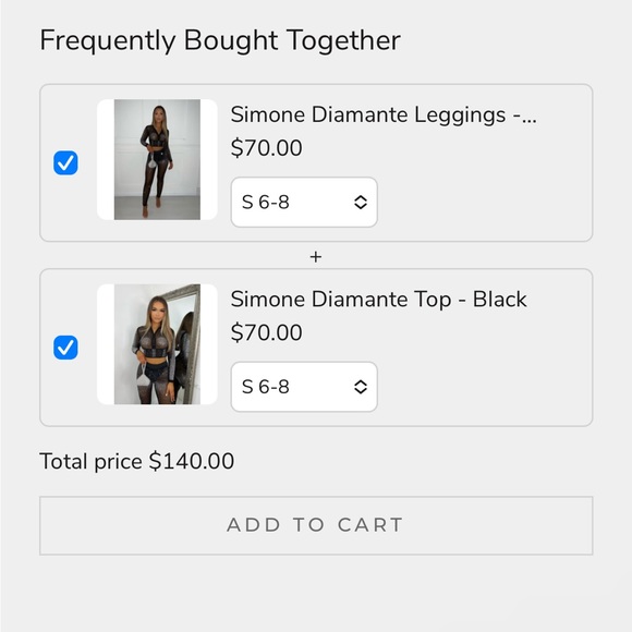 mesh rhinestone long sleeve and legging set - Picture 14 of 15